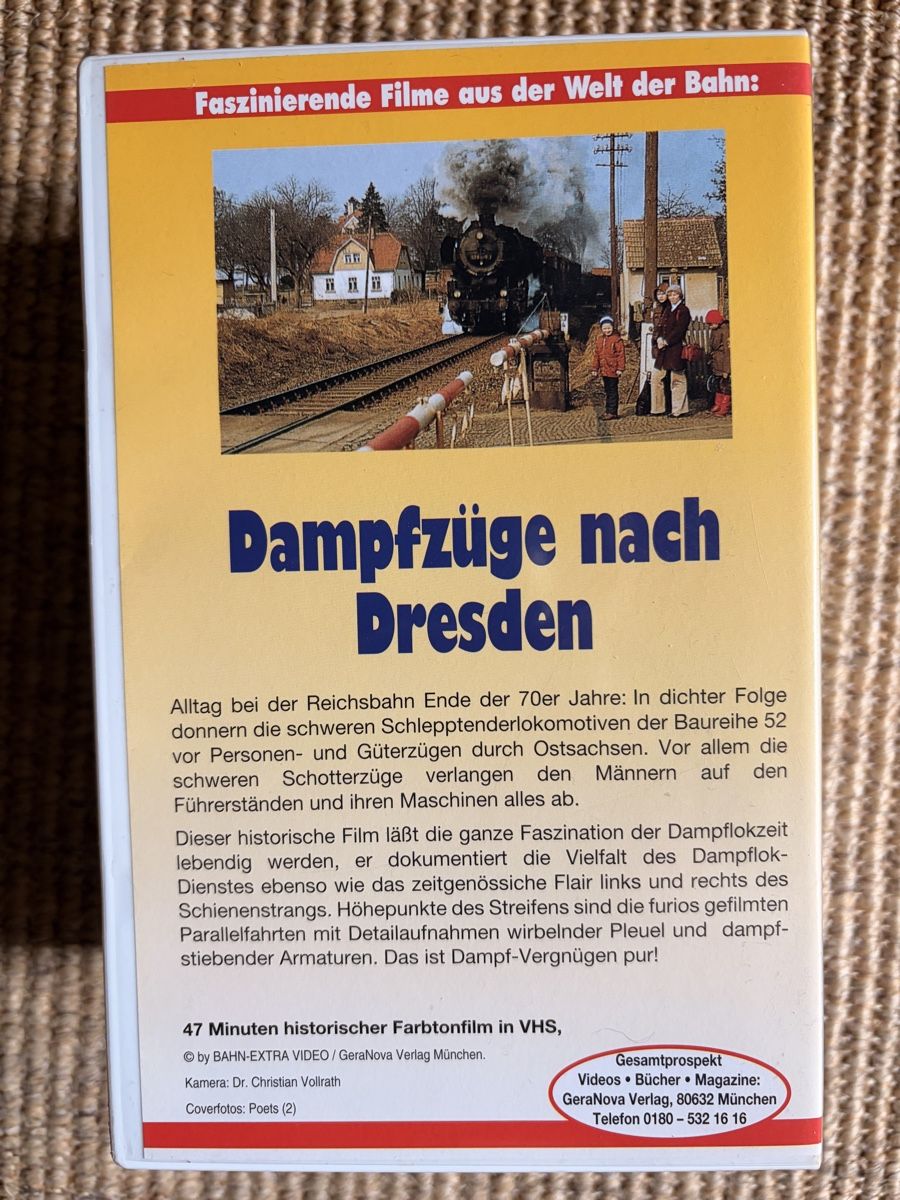 Alle VHS: Eisenbahn VHS-Kasetten – Gebraucht aus Herzogenbuchsee von Jana_1019 5