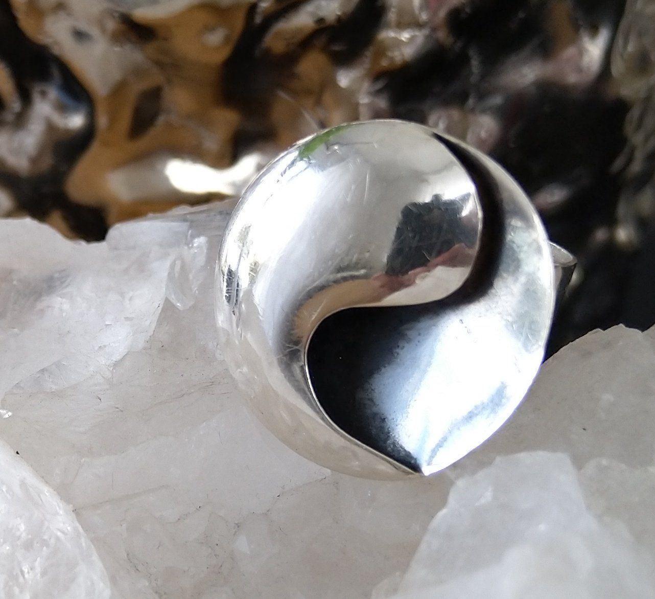 Ringe: MODERNER  RING in 925 SILBER – Gebraucht aus Romanshorn von Glitzer-Paradies 1