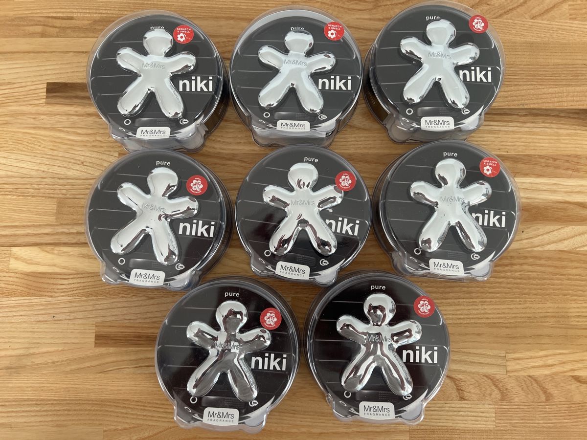 Spray per ambienti: Mr & Mrs Niki Auto Duftspender "pure" - Sommer Angebot! – Nuovo e nell'imballaggio originale da Wettingen venduto da Kawasaki987