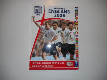 Merlins Fussball Album England 2006, kein Panini