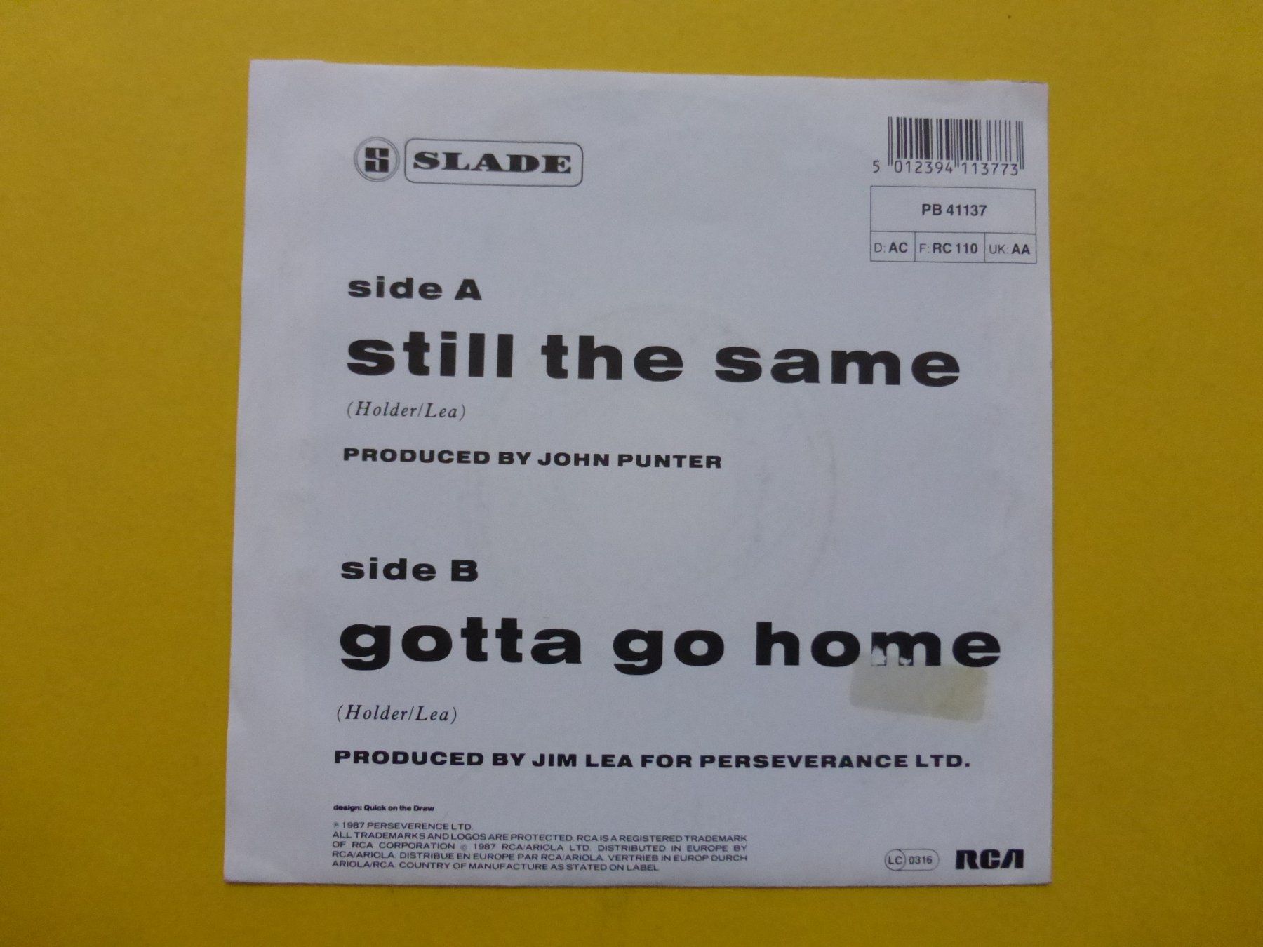 Vinyles: Slade – Still The Same – D'occasion à Zürich par Swiss57 1