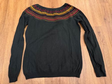 Schöner bequemer Pullover Dunkelgrün Oliv Gr. XS/S