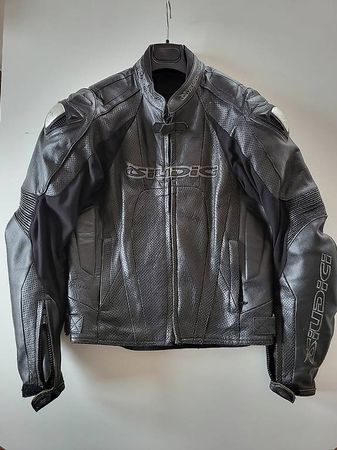 Giacca da moto in pelle