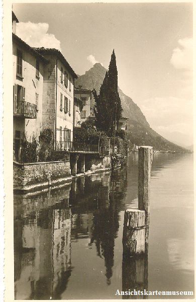 Ansichtskarten: Oria - Lago di Lugano + ca. 1945 TOP – Gebraucht aus Emmenbrücke von teestube