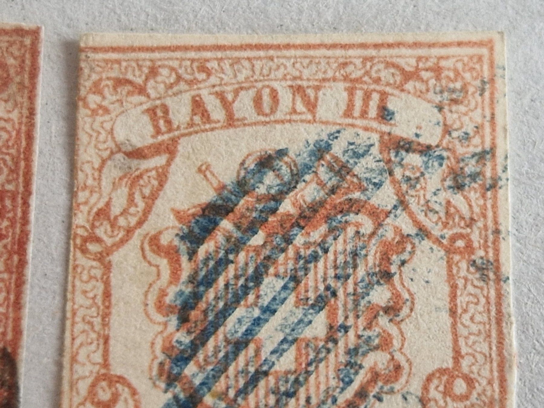 Tutti i francobolli: Rayon 20, 2 St, ab 1.- – Usato da Burgdorf venduto da Glossy01 3