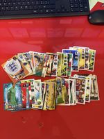 54x Sammelkarten von Topps + Panini