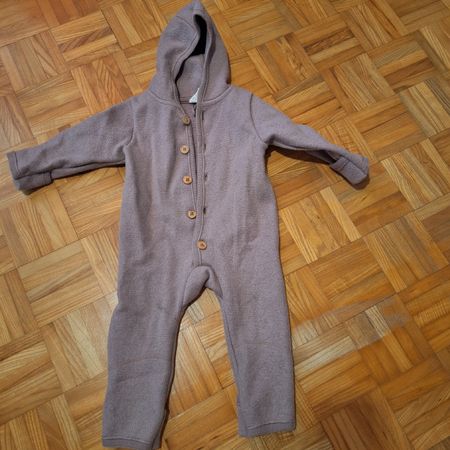 Overall Hessnatur Wolle Overall Gr. 74/80 gebraucht