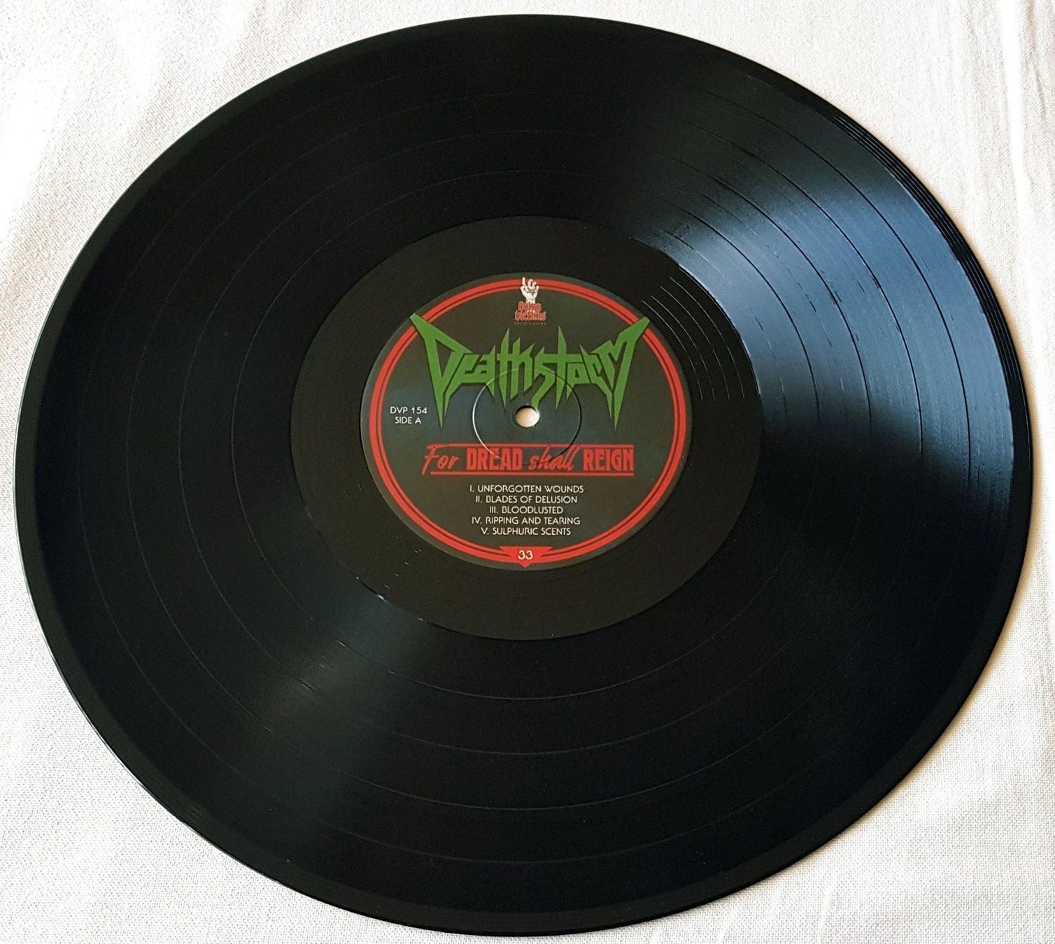 Schallplatten: Deathstorm – For Dread Shall Reign - First Press - Poster – Neu (gemäss Beschreibung) aus Uster von Zardodel 3