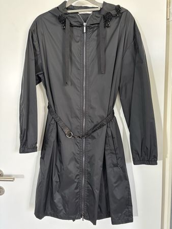 S MaxMara Timeless Parka Jacke schwarz IT36