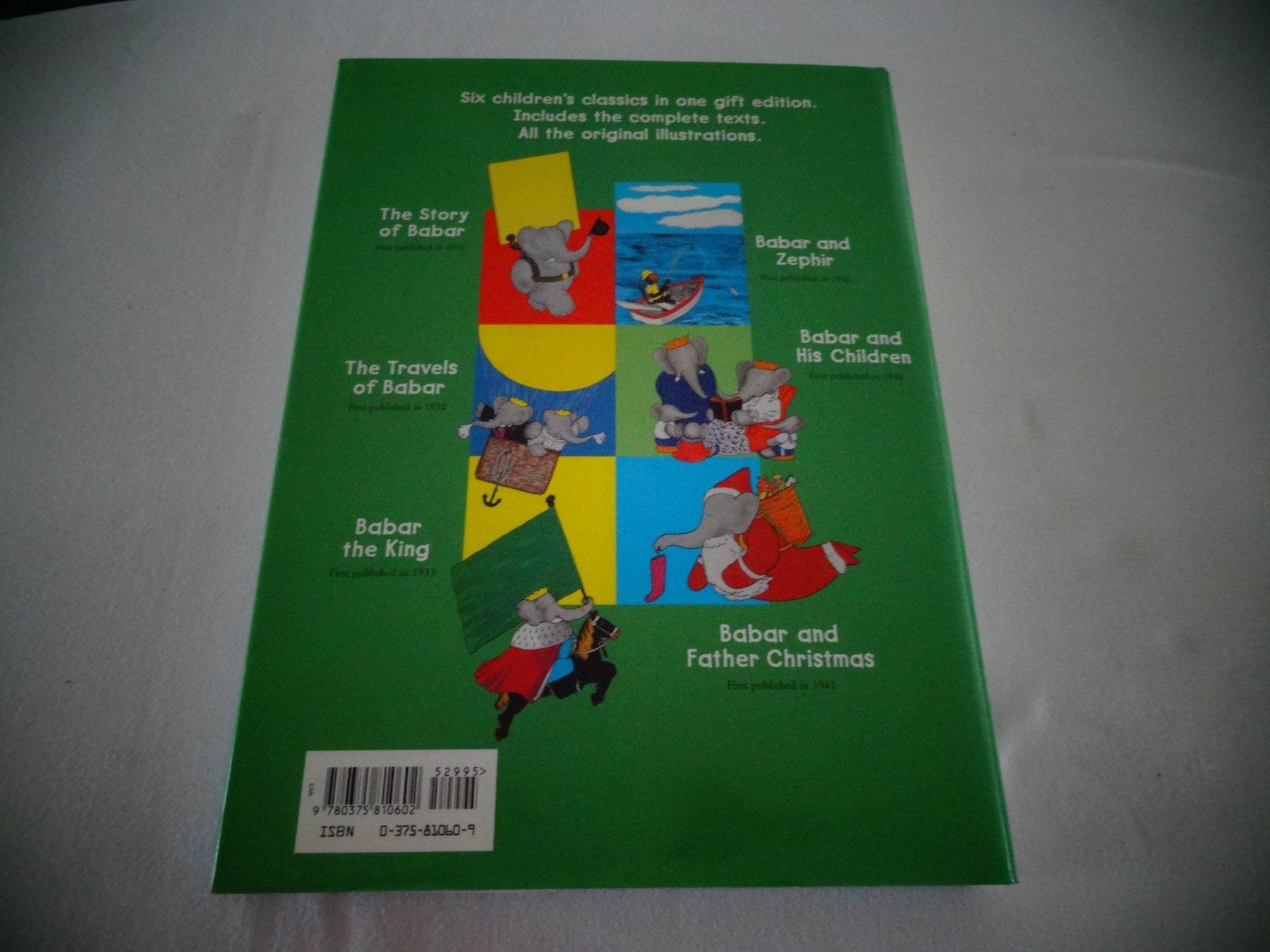 Libri: Babar Bonjour Brunhoff – Usato da Neerach venduto da jenny062 9