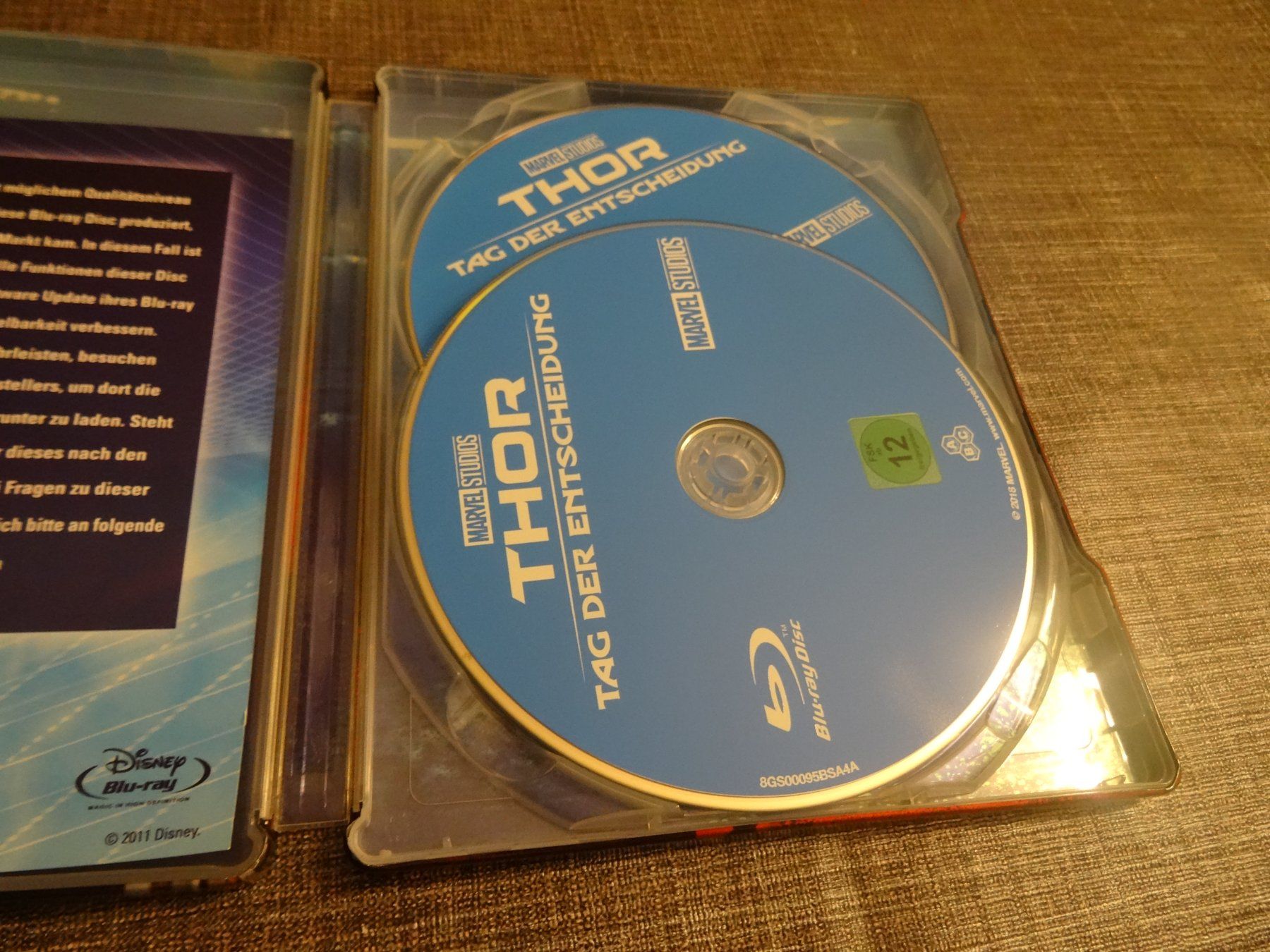 Tutti i DVDs: Thor Tag der Entscheidung Steelbook – Usato da Olten venduto da Disc-Verkauf 1