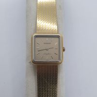 Echt 18K Gold -Tissot Uhr