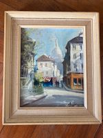 Tableau du peintre "Auber" - Montmartre