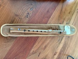 H.C. FEHR Blockflöte mit Etui Holz