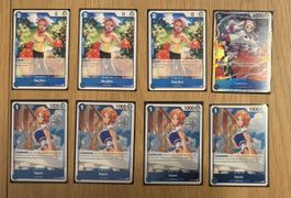 One Piece Karten, Nami & Nojiko & Yamato, Top Zustand!