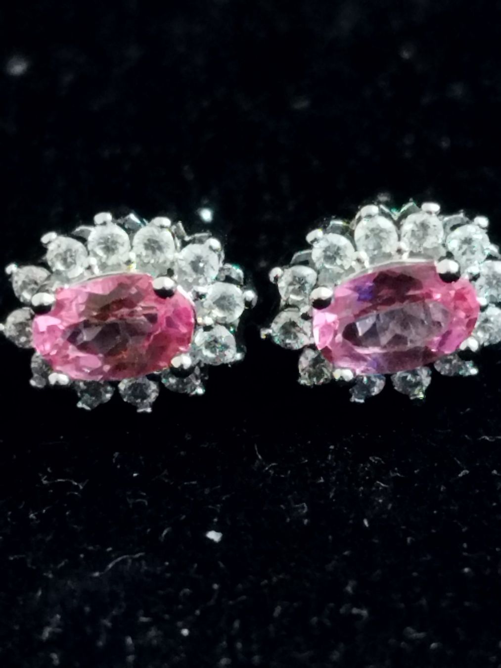 Orecchini pendenti & Orecchini a lobo: Ohrring mit natürlichem pink Topaz – Nuovo (secondo la descrizione) da Basel venduto da pro_79rs 1