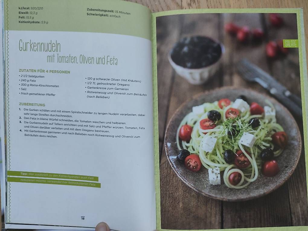 Livres: Kochbuch: Low Carb Gemüsenudeln – D'occasion à Winterthur par Lisa123456789 2