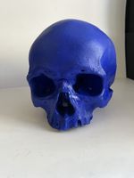 Memento mori bleu Klein