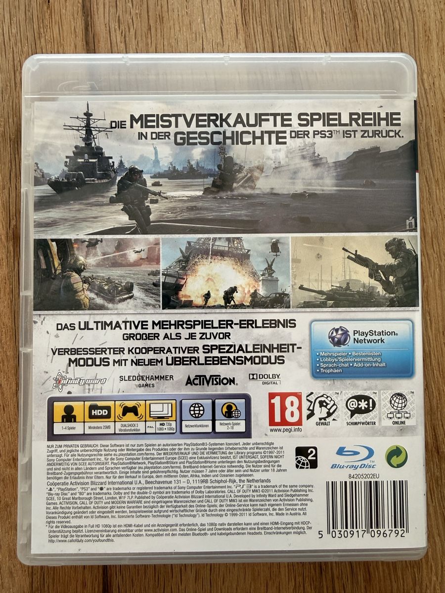 Sony Spiele: PS3 Call of Duty – Neu (gemäss Beschreibung) aus Kriens von Genschi 1