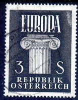ÖSTERREICH 1960 EUROPAMARKE GESTEMPELT - L262