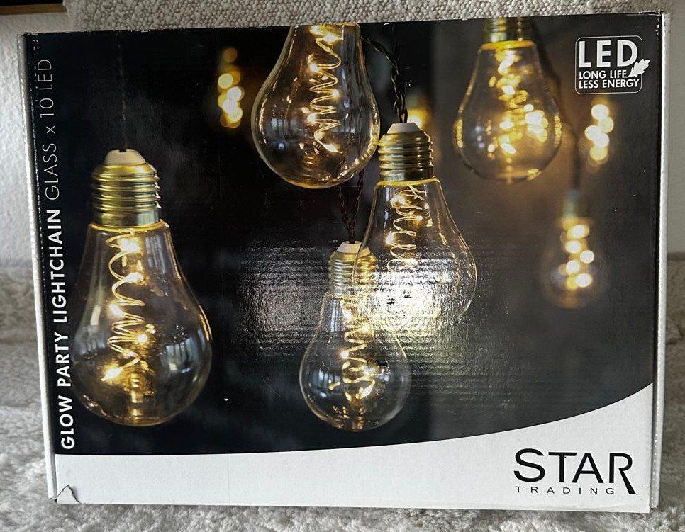 Lichterketten & Leisten: LED Lichterkette Glühbirnen Optik Star Trading – Gebraucht aus Thalwil von victoriaSog 1