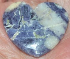 Cabochon L-857 – Fluorit Tiffany Opal Herz