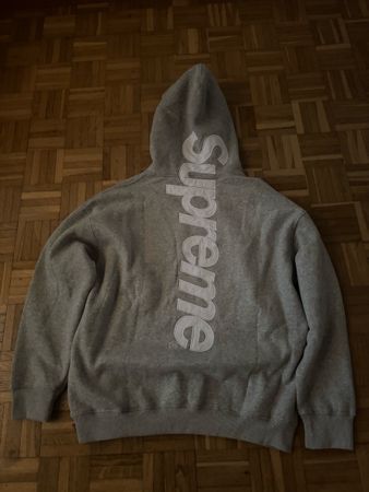 Supreme Hoodie Grau