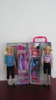 Barbie Kleiderkoffer mit viel Zubehör + 2 Barbie Puppen