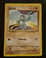 MACHOC 52/102 BASE SET POKEMON VINTAGE FRANÇAIS WIZARDS FR