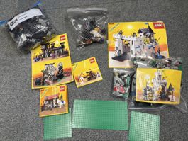 LEGO Ritterburg Konvolut mit Anleitungen
