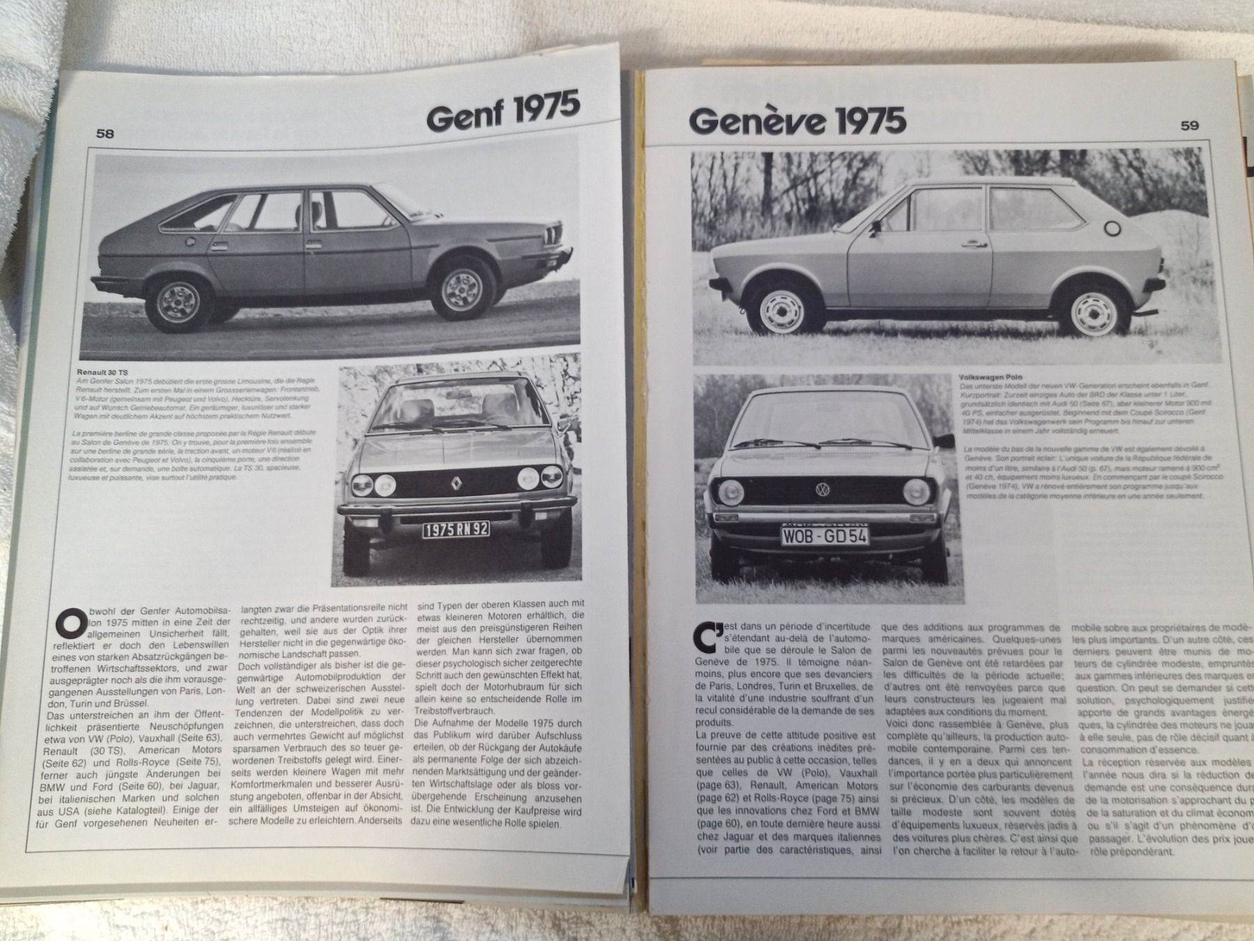 Riviste & Magazine: Automobil Revue 1975 – Usato da Oberegg venduto da A-Z.Handel.Loehrer 2