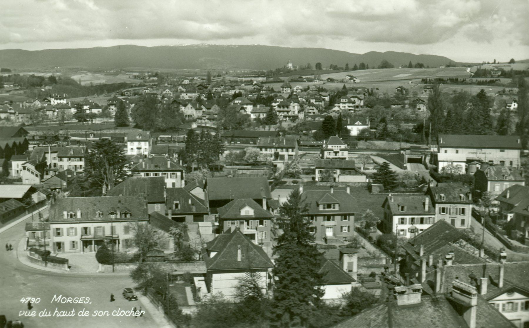 Cartes postales: Morges - Vue du haut de son clocher – D'occasion à Chavornay par SupraSenna