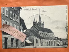 Souvenir de Romont FR, L‘Egliese, guter Zustand!