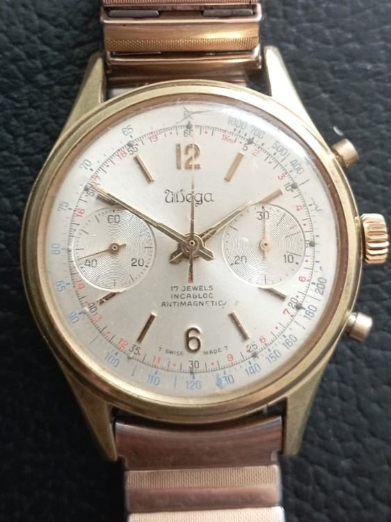 Mouvement De Montre Vintage Wega - Mécanique Automatique ETA 2522 - Pour Pièces Ou Restauration