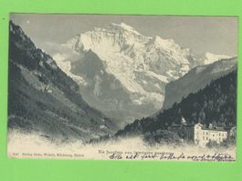 Die Jungfrau von Interlacken gesehen