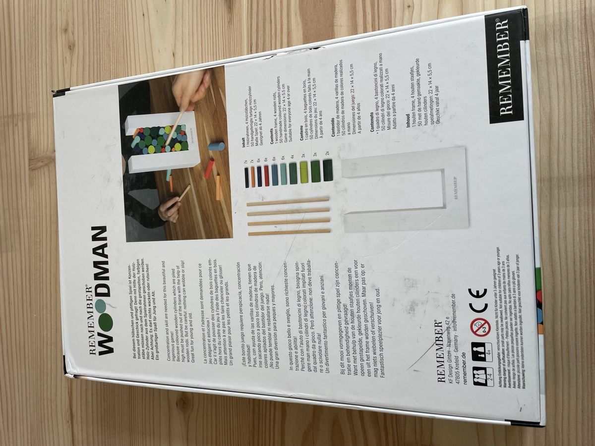 Spiele: Remember Woodman Geschicklichkeitsspiel – Gebraucht aus Zürich von Linda_ga 2