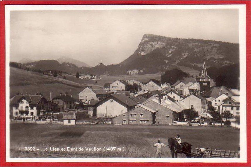 Cartoline postali: LE LIEU ET DENT DE VAULION – Usato da Grüningen venduto da Kartenlaube