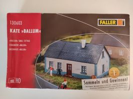 Faller Bausatz HO Haus Kate Ballum neuwertig, OVP, Fabrikneu