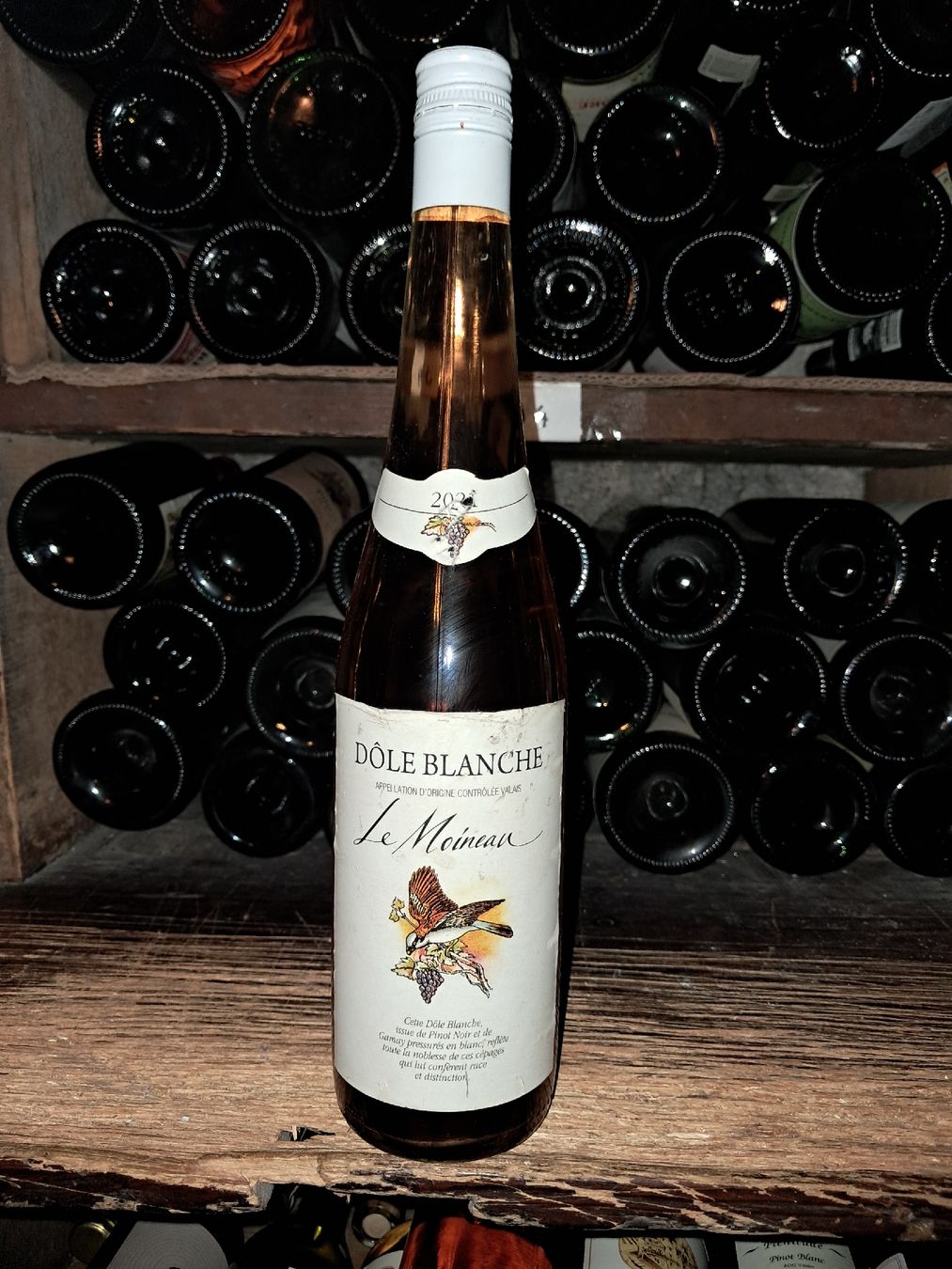 Vino: Dôle Blanche du Valais AOC "Le Moineau" 2021 – Nuovo e nell'imballaggio originale da Le locle venduto da juliensaran