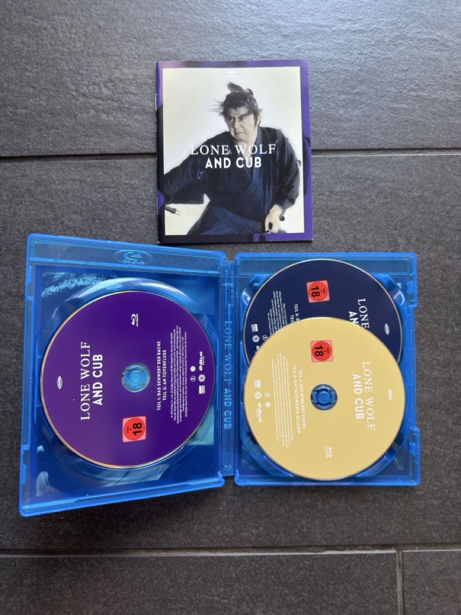 Alle DVDs: Lone Wolf and Cub Blu-ray Boxset  – Gebraucht aus Zürich von cENS0R 3