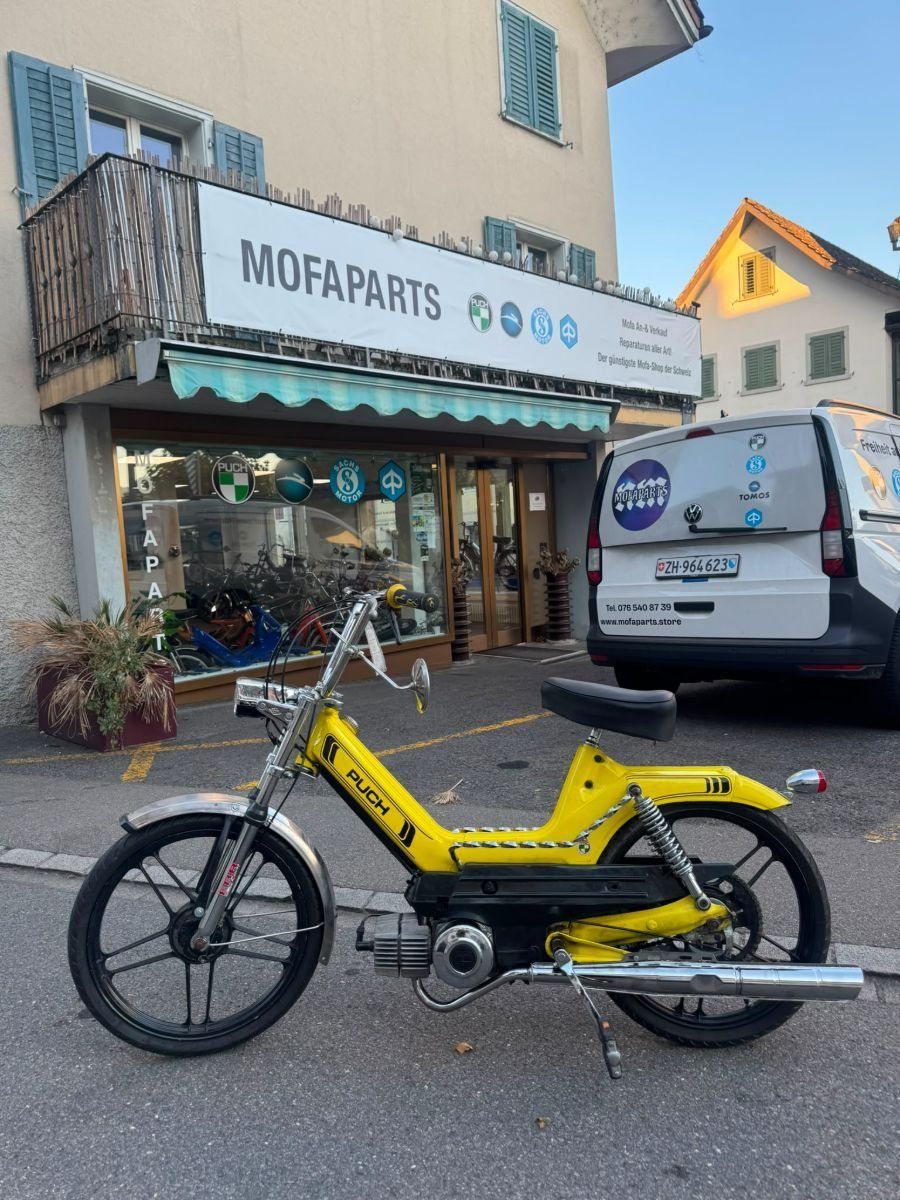 Puch Mofas: Puch Maxi S mit Ausweis – Gebraucht aus Schmerikon von Mofaparts
