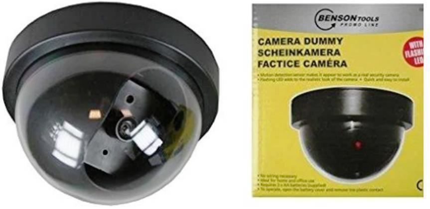 Sistemi d'allarme: Dummy / KAMERA-ATTRAPPE + LED klein – Nuovo e nell'imballaggio originale da St. Gallen venduto da schnaeppchen-preise 2