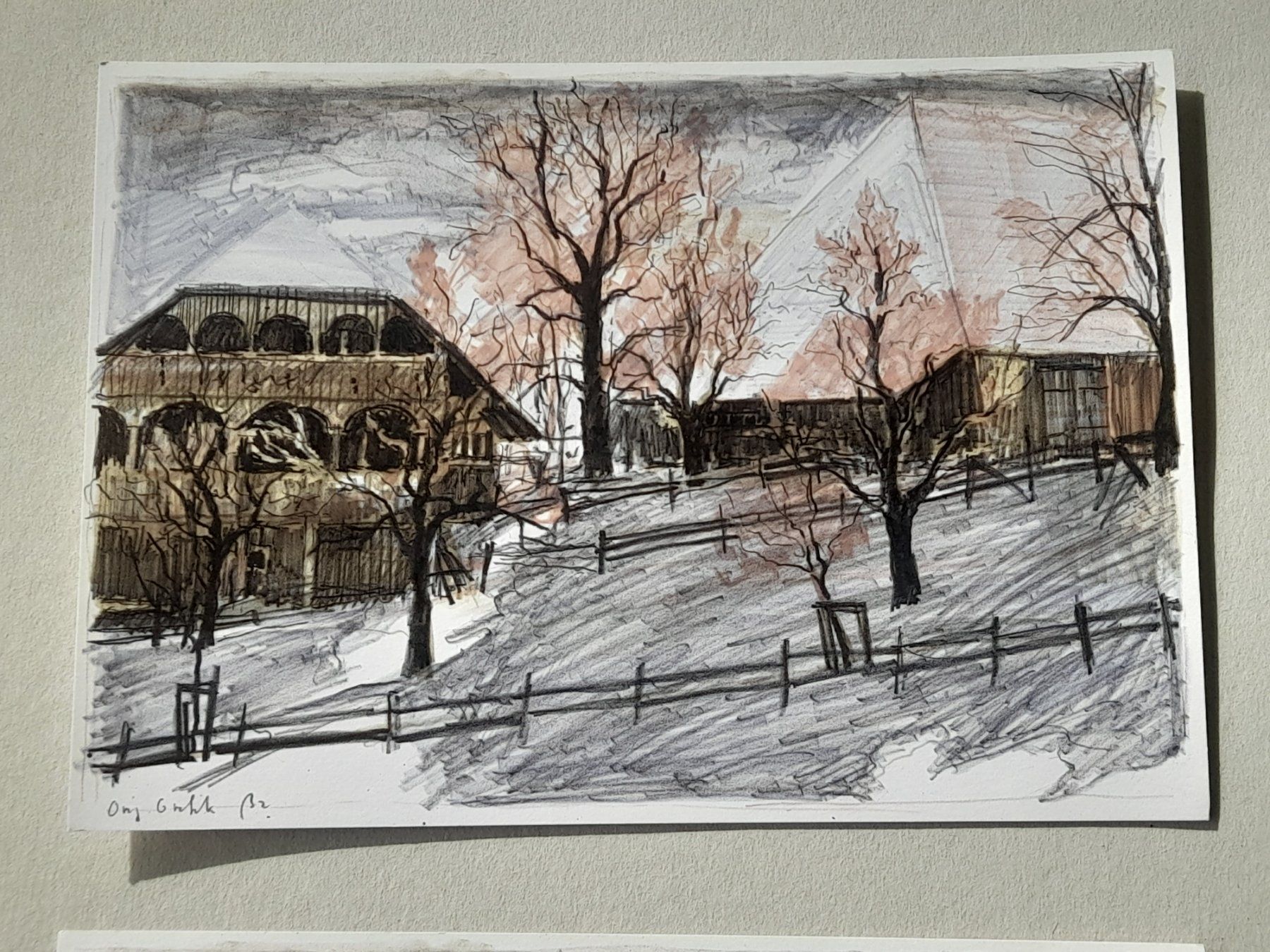 Grafiken & Lithographien: 2 x Fred Baumann Lithos – Gebraucht aus Thun von Treff.....e 3