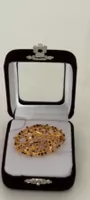 Vergoldet Antike Brosche
