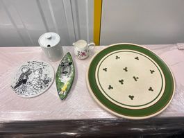 Lot of 5 porcelain - ceramic