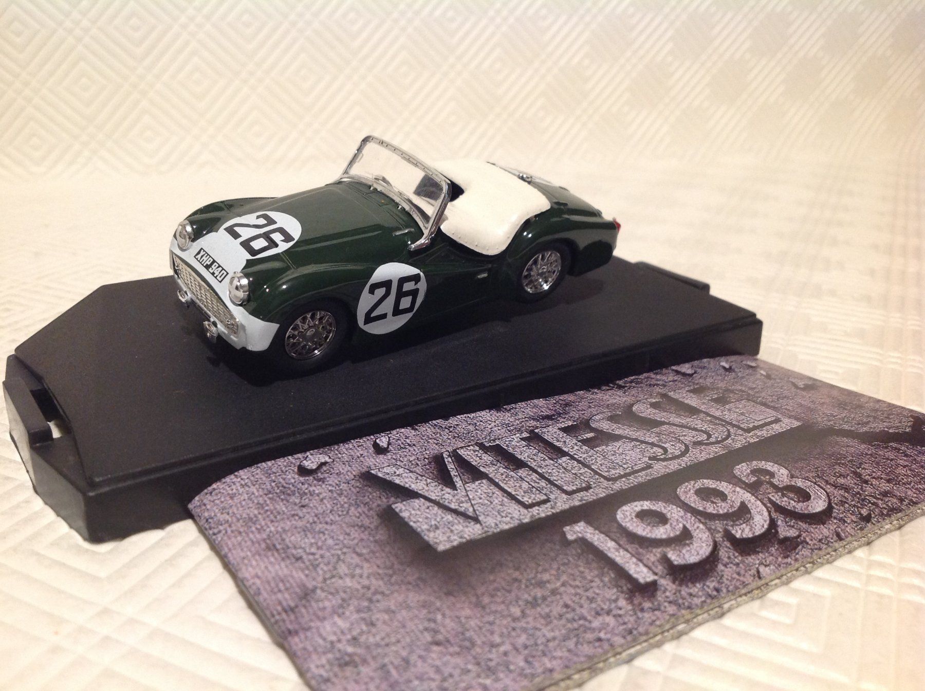 Triumph Modellini d'auto: Triumph TR3A " Le Mans 1959 "  1:43 – Nuovo (secondo la descrizione) da Seuzach venduto da Jage 1
