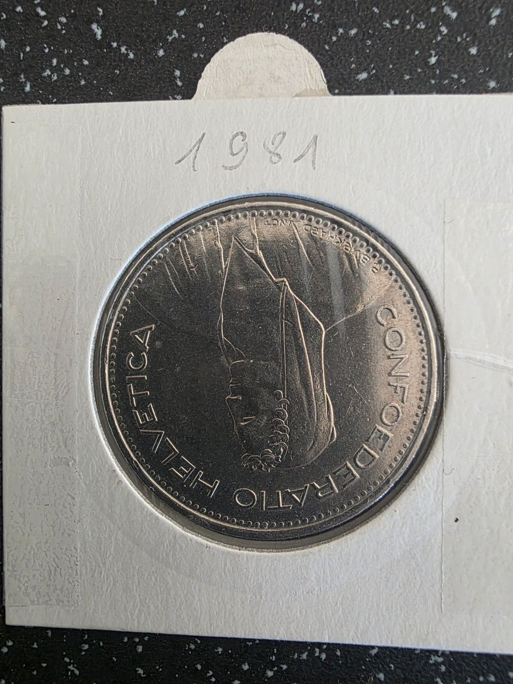 Alle Münzen: 5 Francs 1979 - 1980 - 1981 1982 – Neu (gemäss Beschreibung) aus Concise von Punky 6