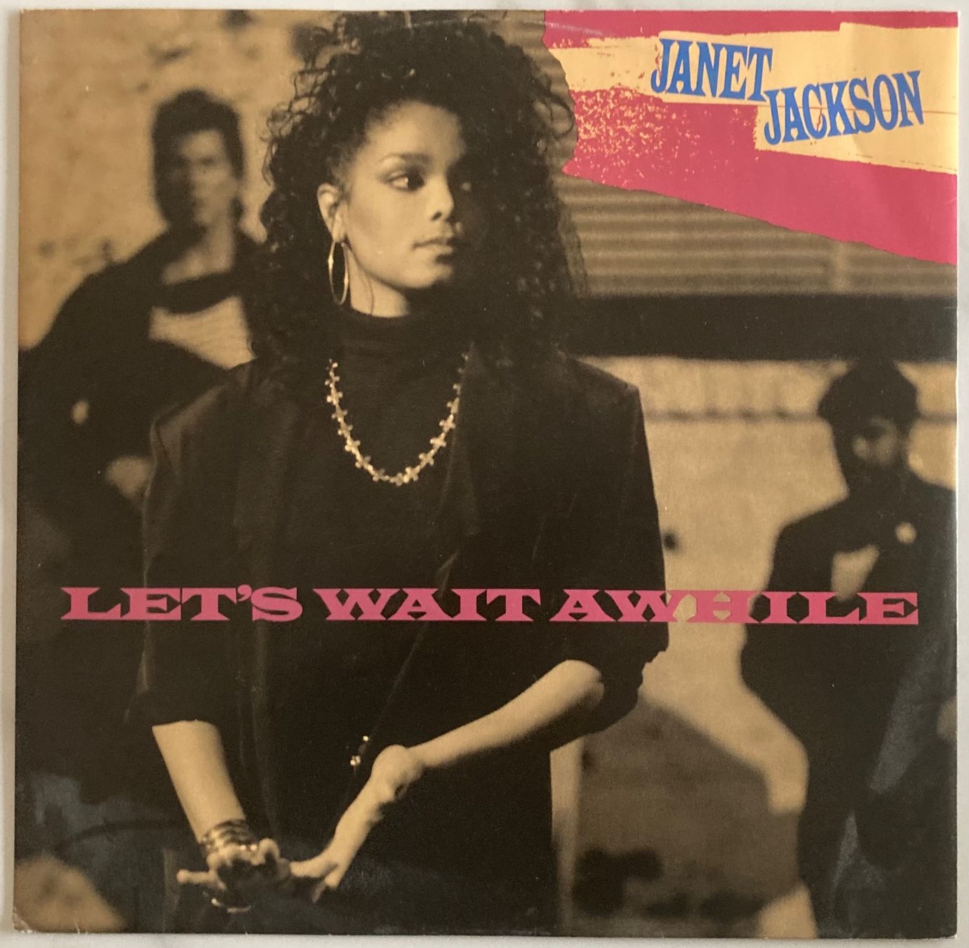 Dischi in vinile: JANET JACKSON - LET'S WAIT AWHILE – Usato da Poliez-Pittet venduto da Newtown-Records