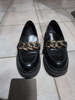 Loafers Catwalk Kette Schwarz Groesse 37