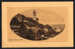 Aarau, Ortsansicht mit äusserer Halde